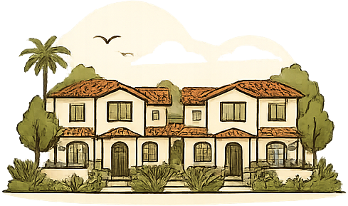 Duplex homes icon